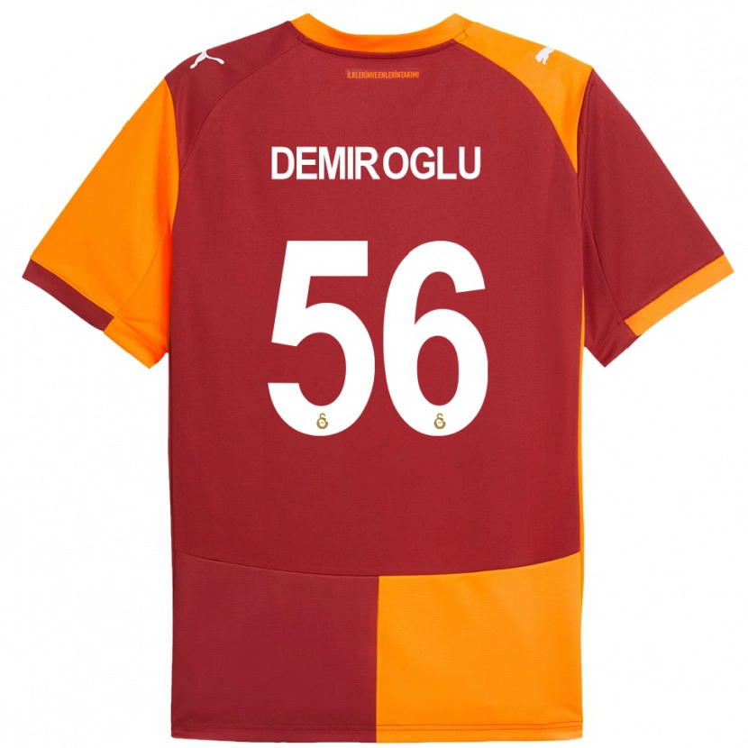 Danxen Damen Baran Demiroğlu #56 Rot Orange Heimtrikot Trikot 2025/26 T-Shirt Schweiz