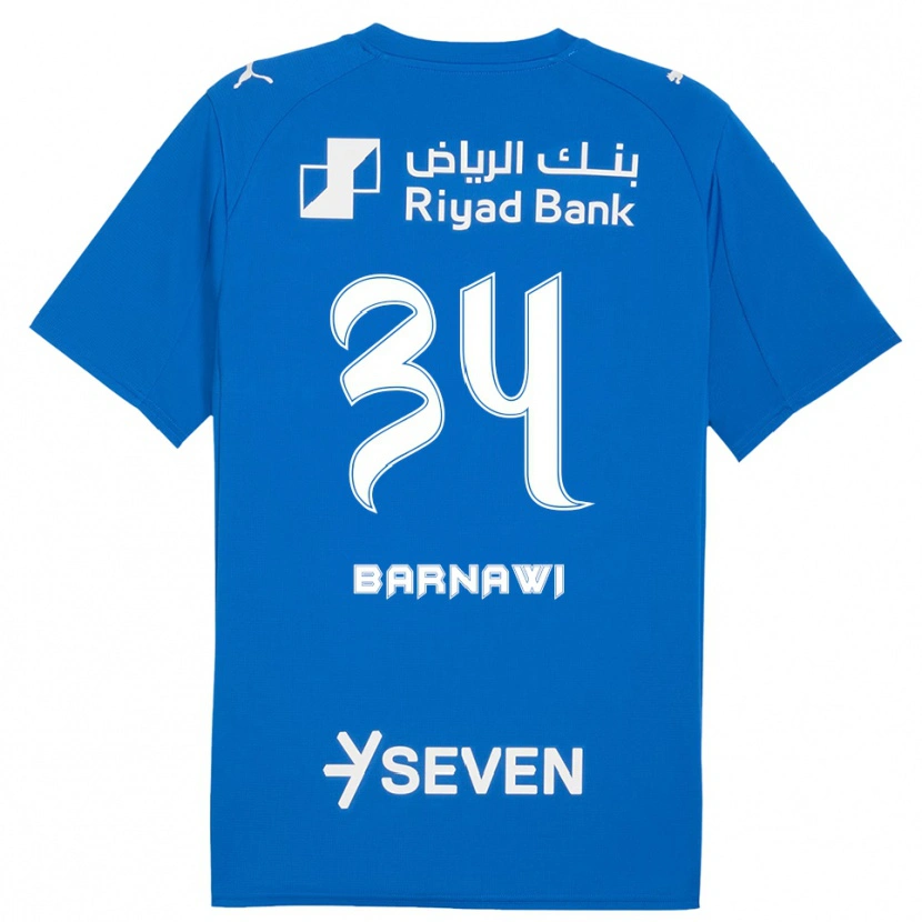 Danxen Damen Saleh Barnawi #34 Blau Weiß Heimtrikot Trikot 2025/26 T-Shirt Schweiz