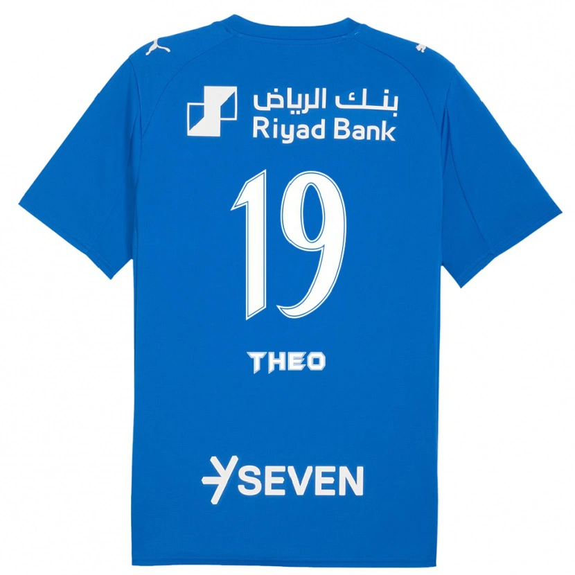 Danxen Damen Theo Hernández #19 Blau Weiß Heimtrikot Trikot 2025/26 T-Shirt Schweiz
