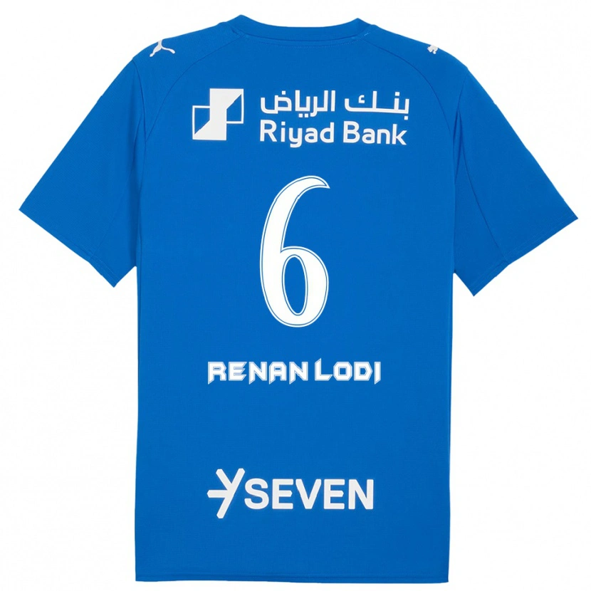 Danxen Damen Renan Lodi #6 Blau Weiß Heimtrikot Trikot 2025/26 T-Shirt Schweiz