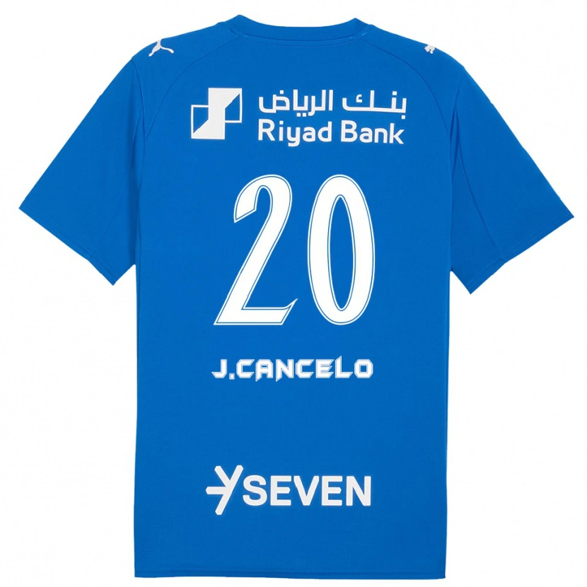 Danxen Damen João Cancelo #20 Blau Weiß Heimtrikot Trikot 2025/26 T-Shirt Schweiz