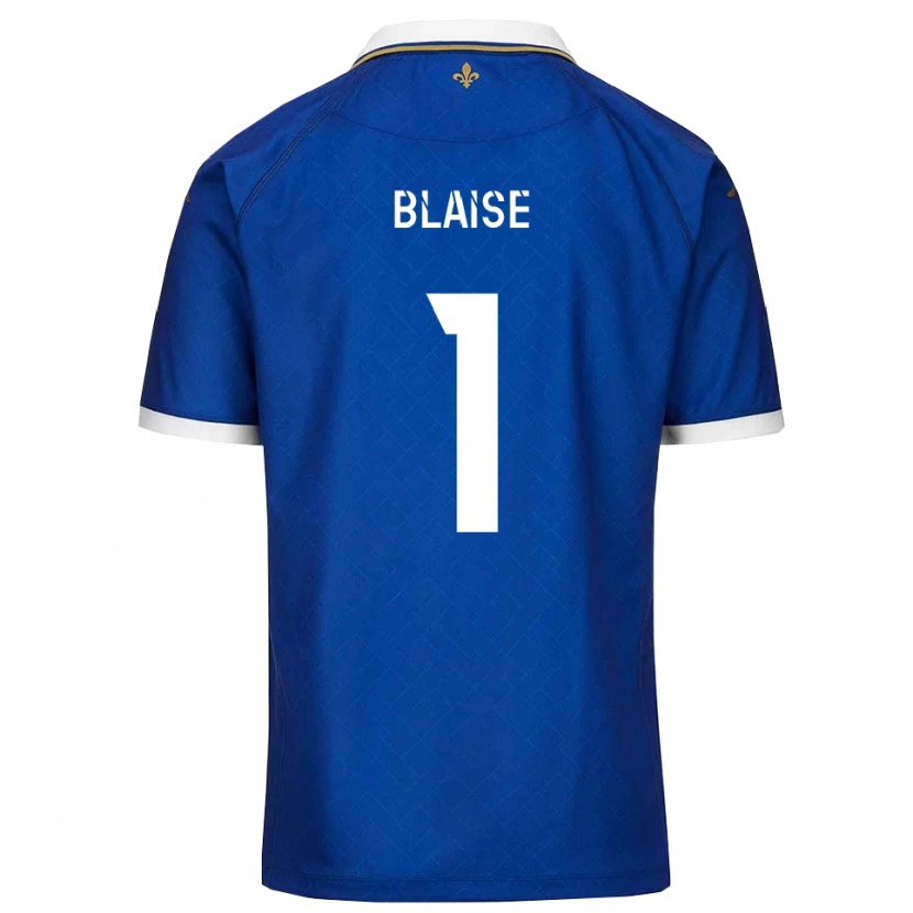Danxen Damen Enzo Blaise #1 Blau Gold Heimtrikot Trikot 2025/26 T-Shirt Schweiz