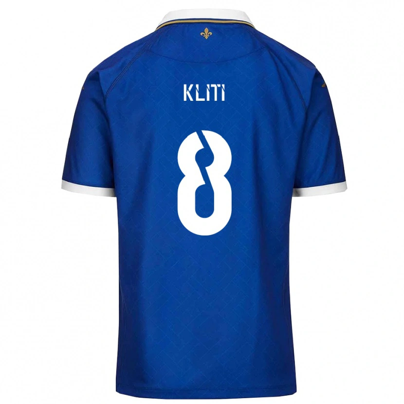 Danxen Damen Ayoub Kliti #8 Blau Gold Heimtrikot Trikot 2025/26 T-Shirt Schweiz