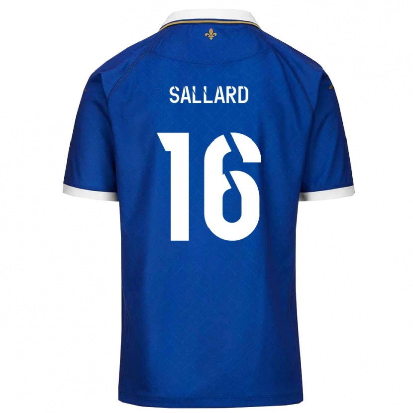 Danxen Damen Romain Sallard #16 Blau Gold Heimtrikot Trikot 2025/26 T-Shirt Schweiz