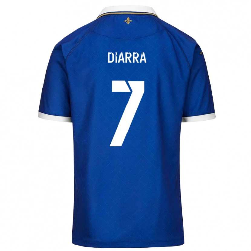 Danxen Damen Cheick Diarra #7 Blau Gold Heimtrikot Trikot 2025/26 T-Shirt Schweiz