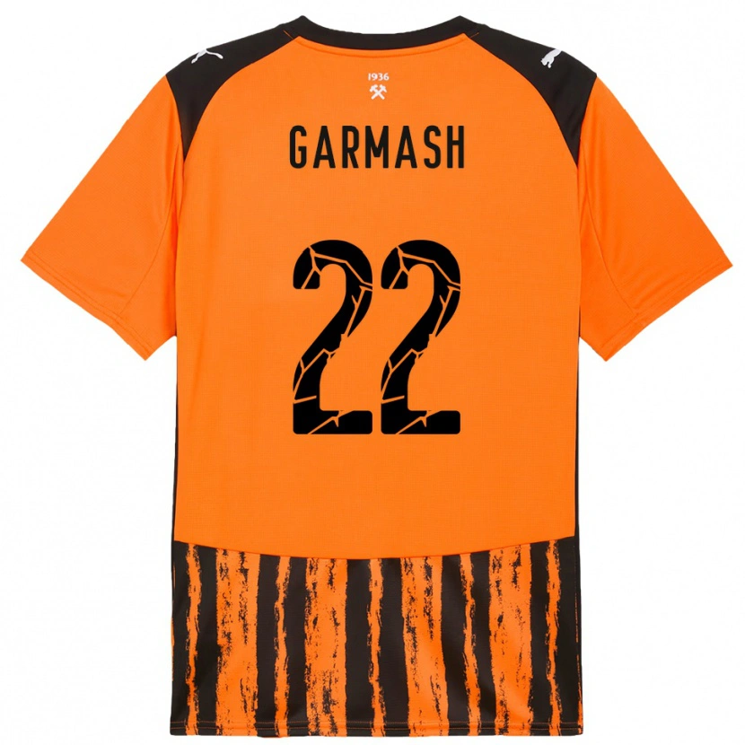 Danxen Damen Yevgeniy Garmash #22 Orange Schwarz Heimtrikot Trikot 2025/26 T-Shirt Schweiz