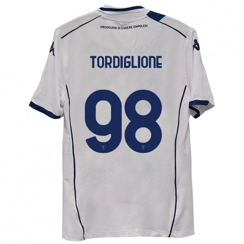 Danxen Damen Nicolò Tordiglione #98 Dunkelmarineblau Auswärtstrikot Trikot 2025/26 T-Shirt Schweiz