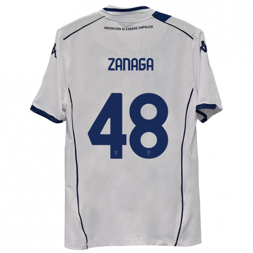 Danxen Damen Edoardo Zanaga #48 Dunkelmarineblau Auswärtstrikot Trikot 2025/26 T-Shirt Schweiz