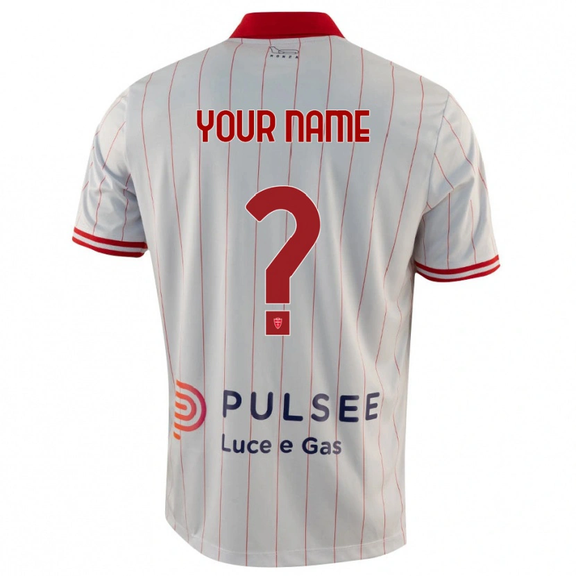 Danxen Damen Ihren Namen #0 Weiß Rot Blau Auswärtstrikot Trikot 2025/26 T-Shirt Schweiz