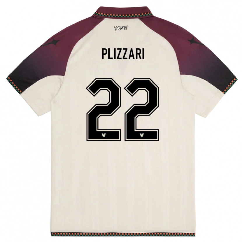 Danxen Damen Alessandro Plizzari #22 Cremefarben Burgund Auswärtstrikot Trikot 2025/26 T-Shirt Schweiz