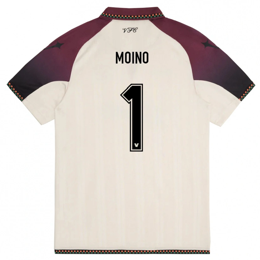 Danxen Damen Thomas Moino #1 Cremefarben Burgund Auswärtstrikot Trikot 2025/26 T-Shirt Schweiz