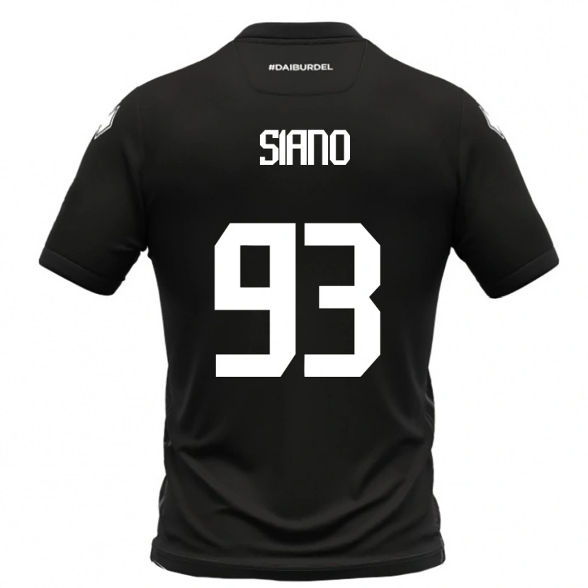 Danxen Damen Alessandro Siano #93 Schwarz Weiß Auswärtstrikot Trikot 2025/26 T-Shirt Schweiz