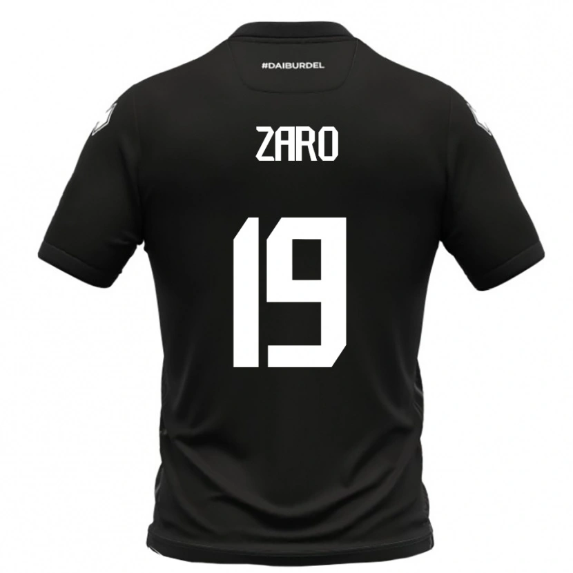 Danxen Damen Giovanni Zaro #19 Schwarz Weiß Auswärtstrikot Trikot 2025/26 T-Shirt Schweiz