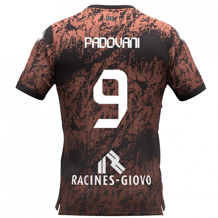 Danxen Damen Simone Padovani #9 Braun Schwarz Auswärtstrikot Trikot 2025/26 T-Shirt Schweiz