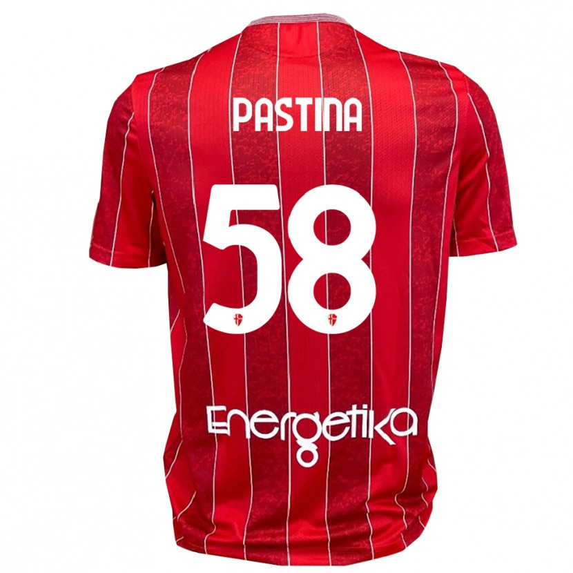Danxen Damen Christian Pastina #58 Rot Weiß Auswärtstrikot Trikot 2025/26 T-Shirt Schweiz