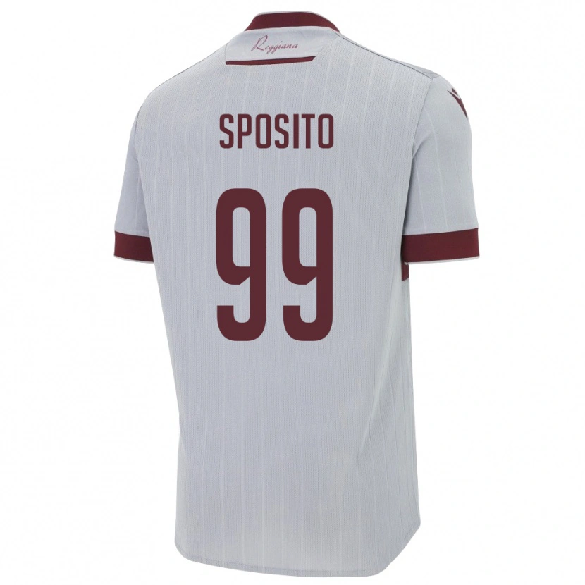 Danxen Damen Alex Sposito #99 Burgund Weiß Auswärtstrikot Trikot 2025/26 T-Shirt Schweiz