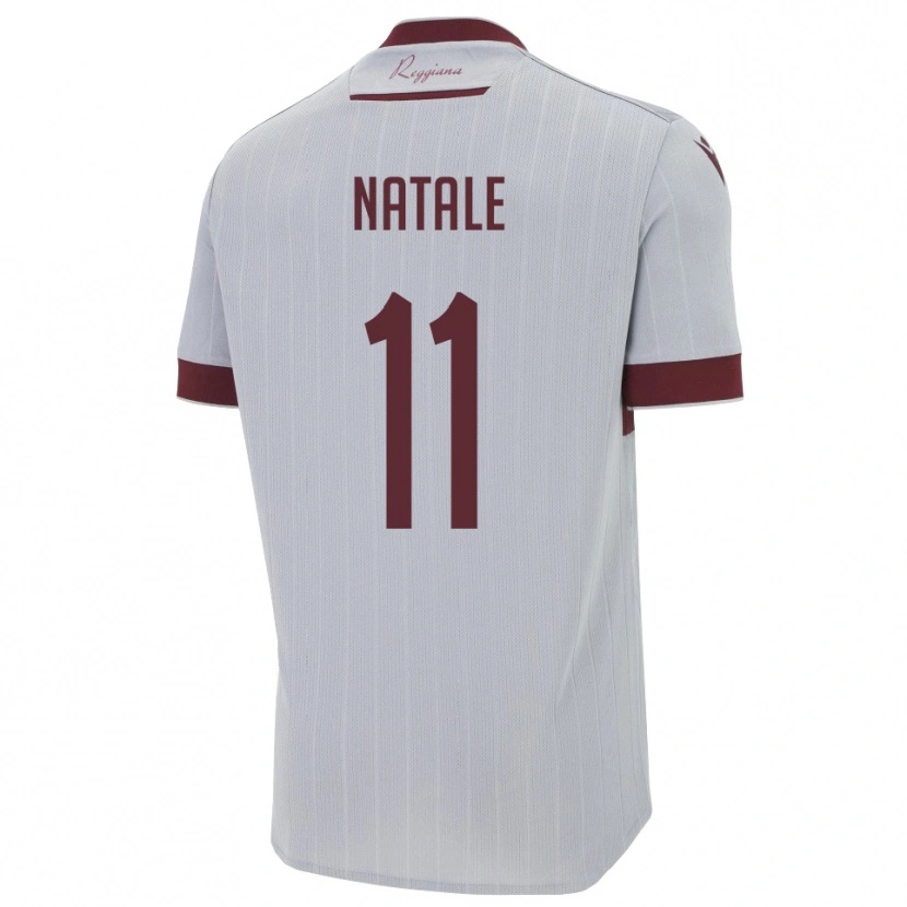 Danxen Damen Mario Natale #11 Burgund Weiß Auswärtstrikot Trikot 2025/26 T-Shirt Schweiz