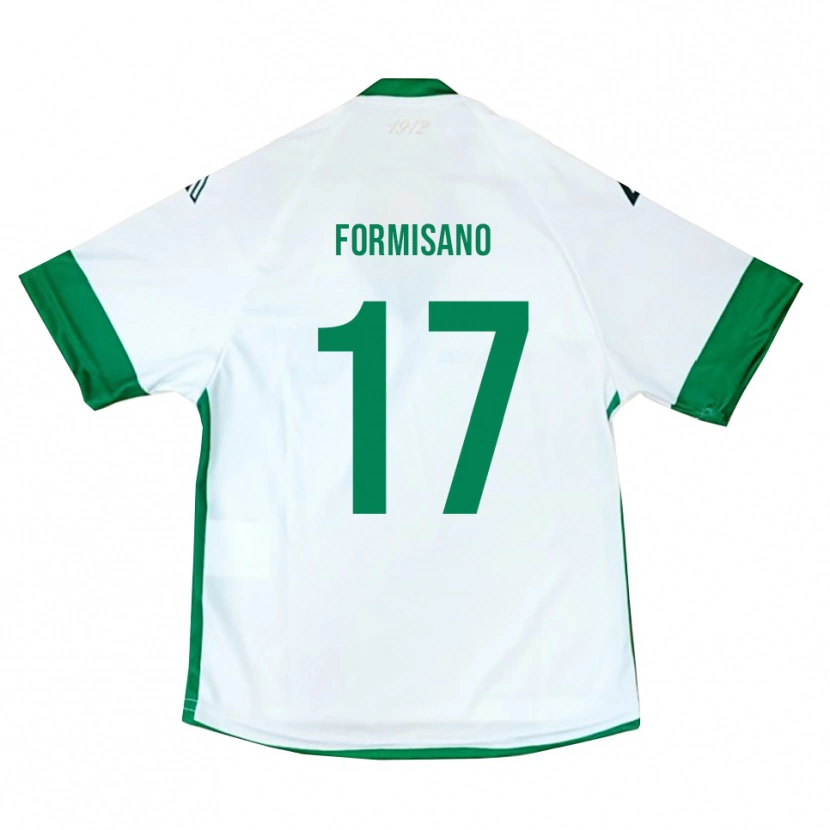 Danxen Damen Pasquale Formisano #17 Weiß Grün Blau Auswärtstrikot Trikot 2025/26 T-Shirt Schweiz