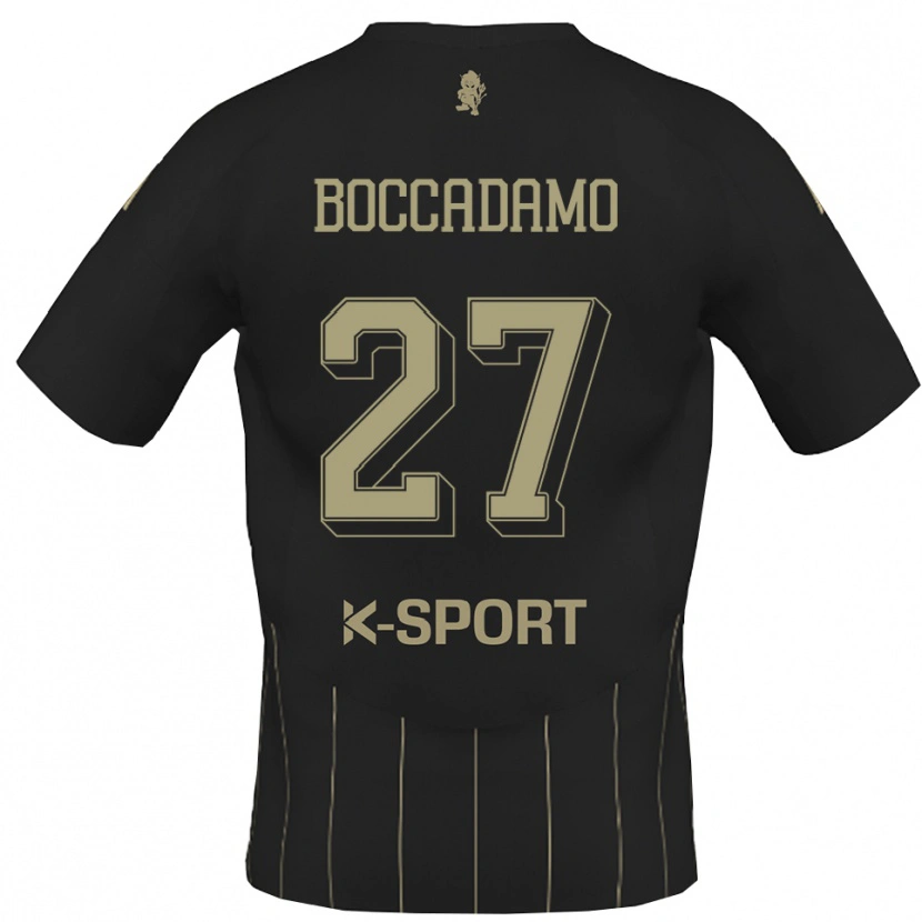 Danxen Damen Antonio Boccadamo #27 Grau Weiß Auswärtstrikot Trikot 2025/26 T-Shirt Schweiz