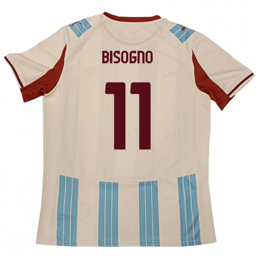 Danxen Damen Davide Bisogno #11 Himmelblau Weiß Auswärtstrikot Trikot 2025/26 T-Shirt Schweiz