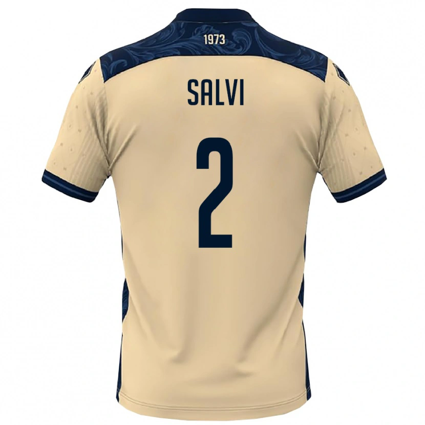 Danxen Damen Alessandro Salvi #2 Weiß Marineblau Auswärtstrikot Trikot 2025/26 T-Shirt Schweiz