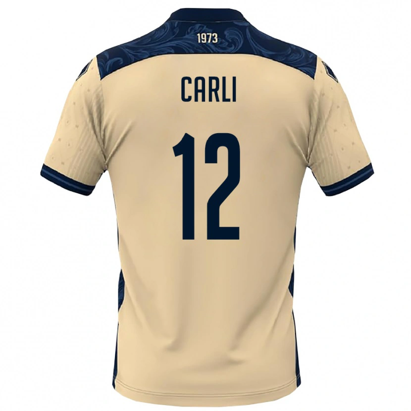 Danxen Damen Lorenzo Carli #12 Weiß Marineblau Auswärtstrikot Trikot 2025/26 T-Shirt Schweiz