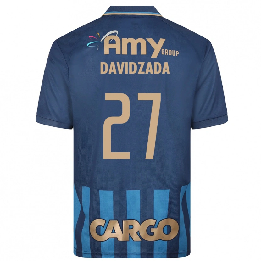 Danxen Damen Ofir Davidzada #27 Marineblau Blau Auswärtstrikot Trikot 2025/26 T-Shirt Schweiz