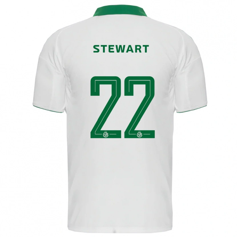 Danxen Damen Trivante Stewart #22 Weiß Grün Auswärtstrikot Trikot 2025/26 T-Shirt Schweiz
