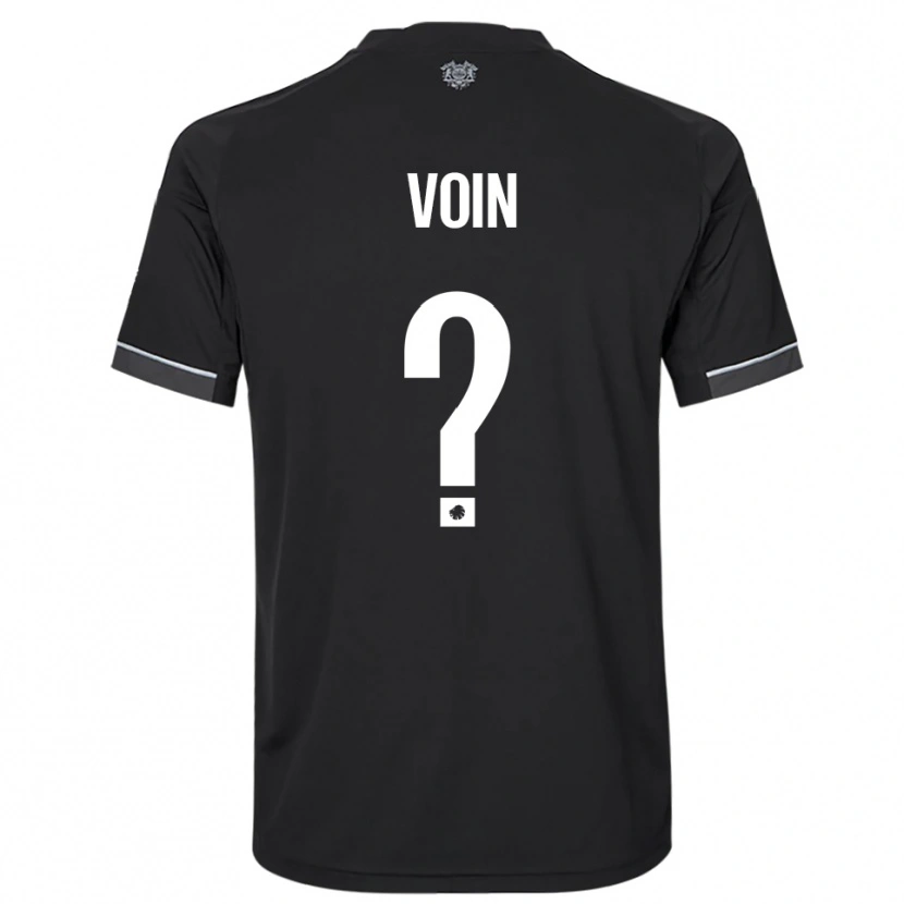 Danxen Damen Simon Voin #0 Schwarz Weiß Auswärtstrikot Trikot 2025/26 T-Shirt Schweiz