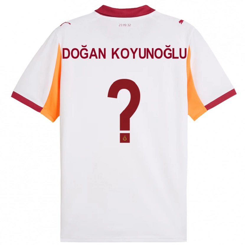 Danxen Damen Arda Doğan Koyunoğlu #0 Weiß Rot Auswärtstrikot Trikot 2025/26 T-Shirt Schweiz