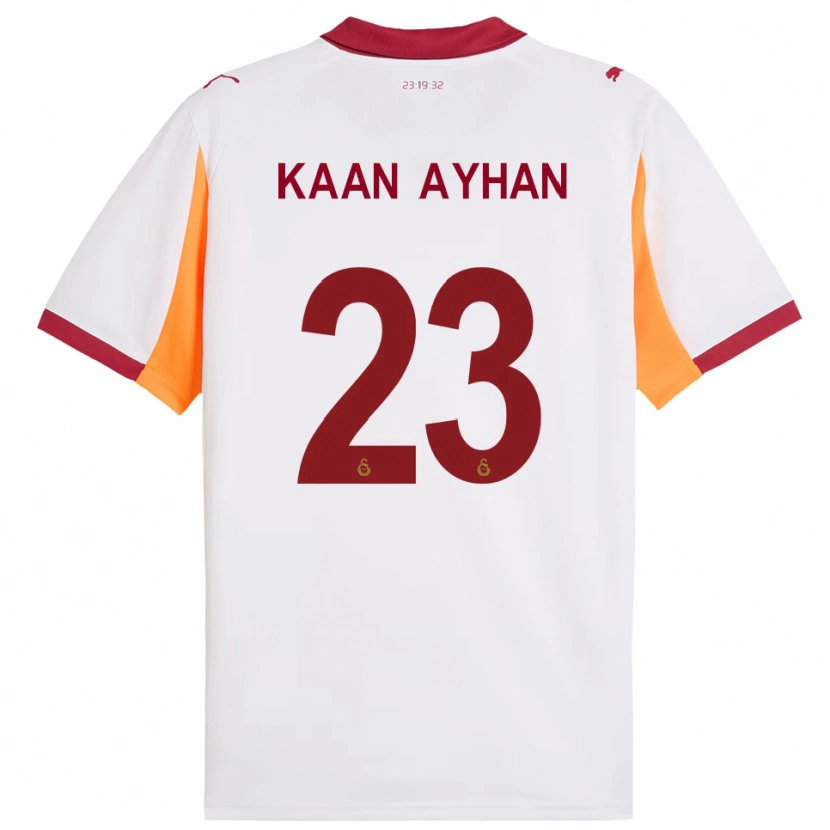 Danxen Damen Kaan Ayhan #23 Weiß Rot Auswärtstrikot Trikot 2025/26 T-Shirt Schweiz