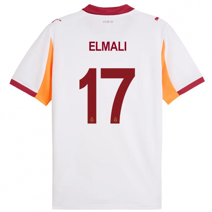 Danxen Damen Eren Elmalı #17 Weiß Rot Auswärtstrikot Trikot 2025/26 T-Shirt Schweiz