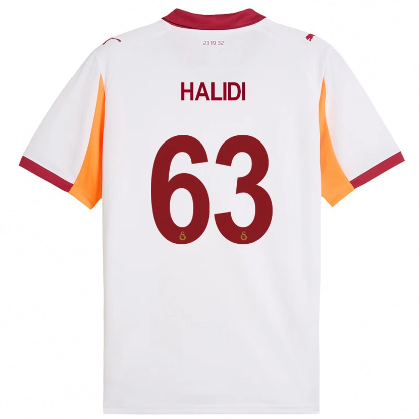 Danxen Damen İsa Halidi #63 Weiß Rot Auswärtstrikot Trikot 2025/26 T-Shirt Schweiz
