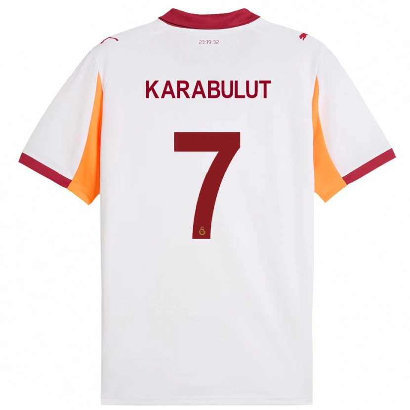 Danxen Damen Arzu Karabulut #7 Weiß Rot Auswärtstrikot Trikot 2025/26 T-Shirt Schweiz
