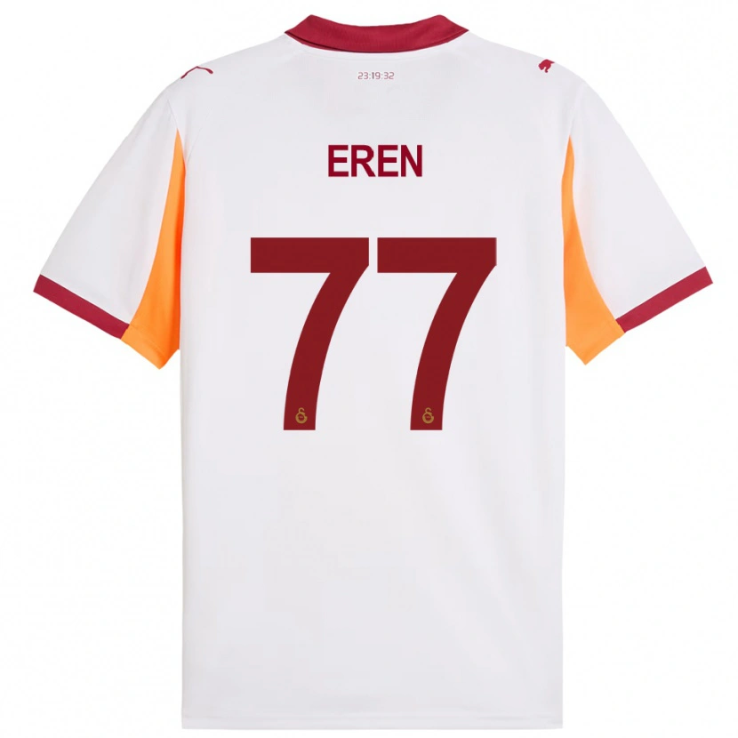 Danxen Damen İrem Eren #77 Weiß Rot Auswärtstrikot Trikot 2025/26 T-Shirt Schweiz