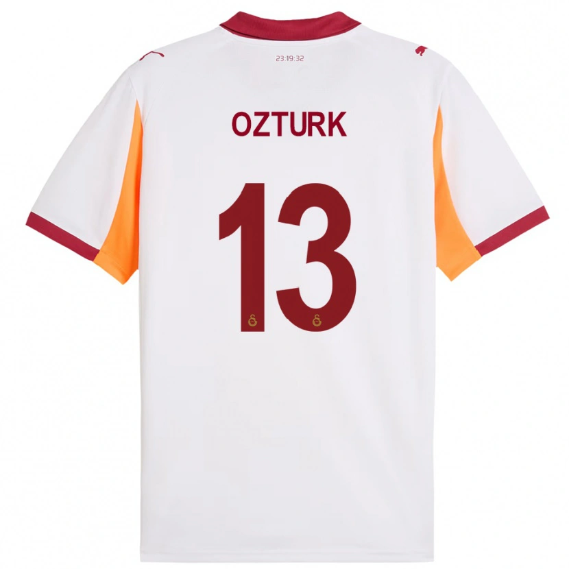 Danxen Damen Fatma Sare Öztürk #13 Weiß Rot Auswärtstrikot Trikot 2025/26 T-Shirt Schweiz