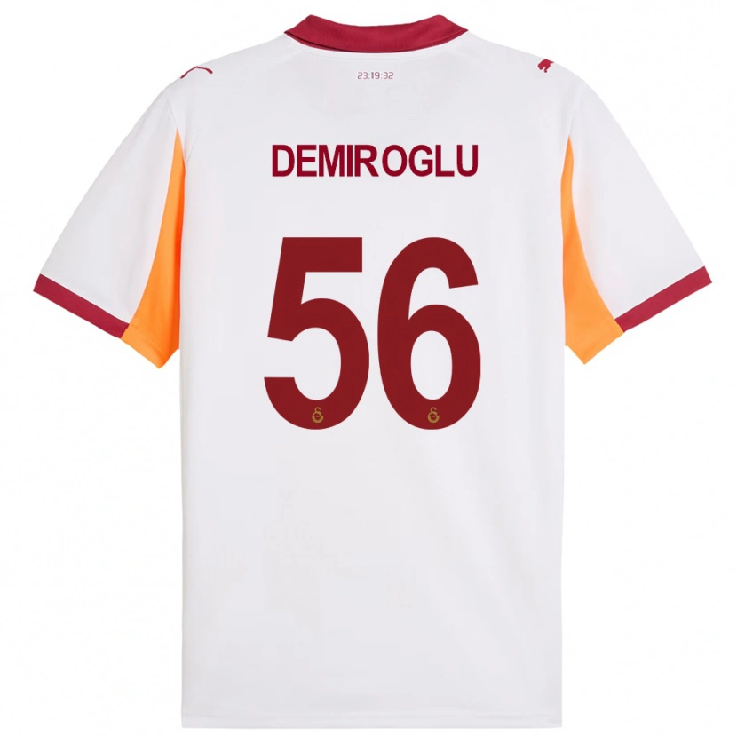 Danxen Damen Baran Demiroğlu #56 Weiß Rot Auswärtstrikot Trikot 2025/26 T-Shirt Schweiz