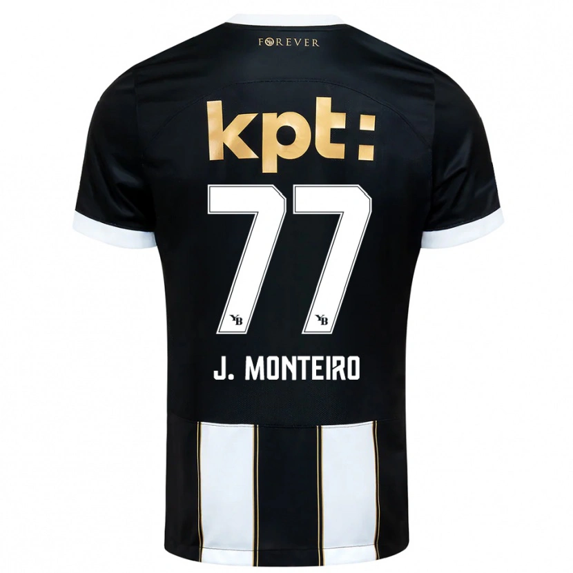 Danxen Damen Joël Monteiro #77 Schwarz Weiß Auswärtstrikot Trikot 2025/26 T-Shirt Schweiz