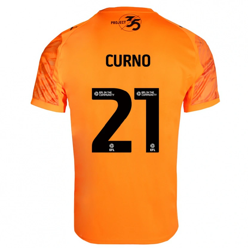 Danxen Kinder Maddi Curno #21 Trikot Orange Schwarz Torwarttrikot 2025/26 Schweiz
