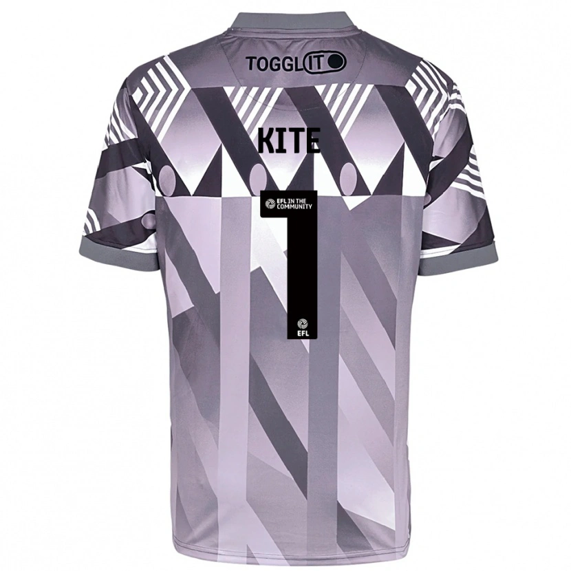 Danxen Kinder Rose Kite #1 Trikot Hellgrau Torwarttrikot 2025/26 Schweiz