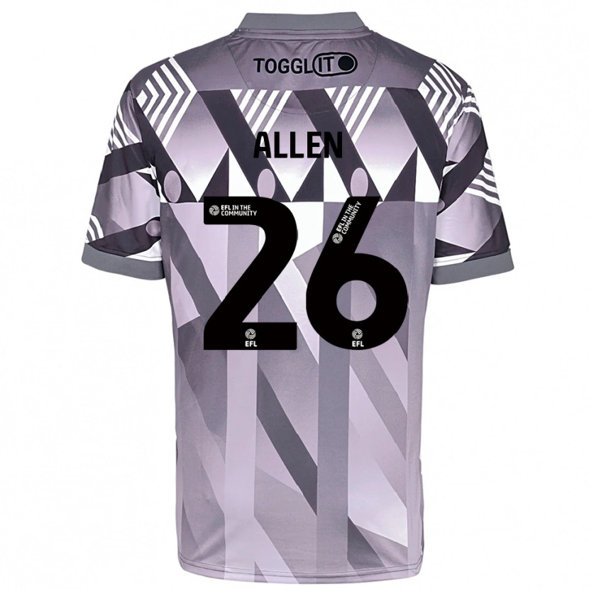 Danxen Kinder Lauren Allen #26 Trikot Hellgrau Torwarttrikot 2025/26 Schweiz