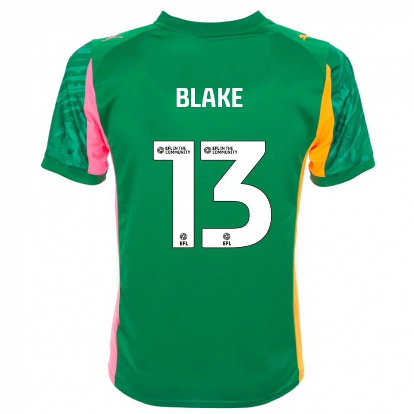 Danxen Kinder Billy Blake #13 Trikot Grün Rosa Weiß Torwarttrikot 2025/26 Schweiz