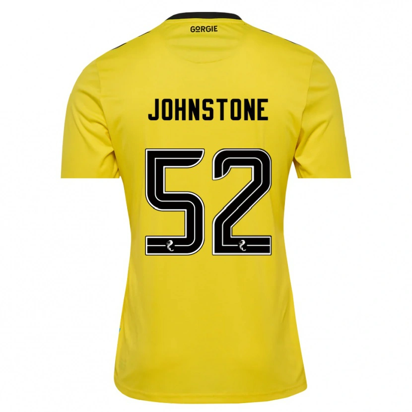 Danxen Kinder Rachael Johnstone #52 Trikot Gelb Rot Schwarz Torwarttrikot 2025/26 Schweiz