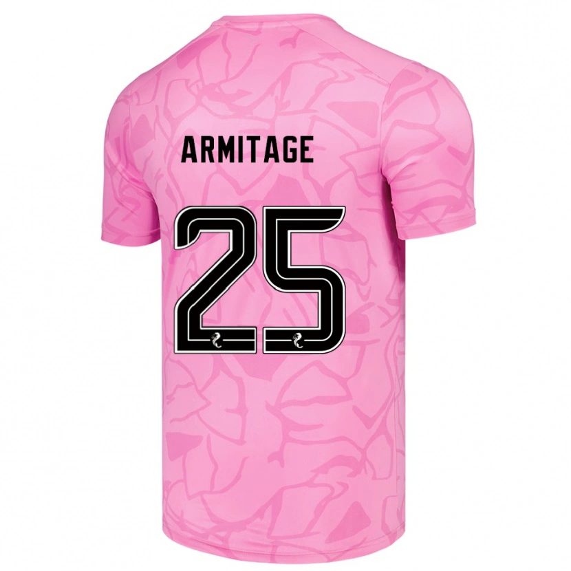 Danxen Kinder Rowena Armitage #25 Trikot Pink Schwarz Torwarttrikot 2025/26 Schweiz