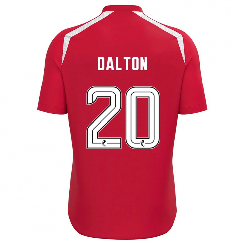 Danxen Kinder Sean Dalton #20 Trikot Rot Weiß Torwarttrikot 2025/26 Schweiz