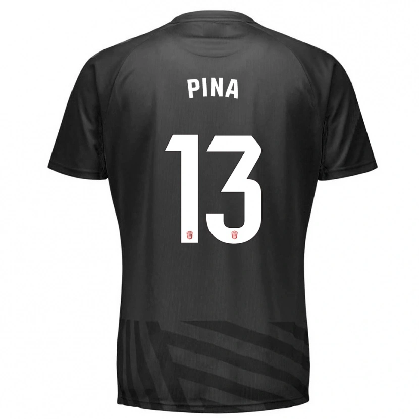 Danxen Kinder Antonio Pina #13 Trikot Grau Schwarz Torwarttrikot 2025/26 Schweiz