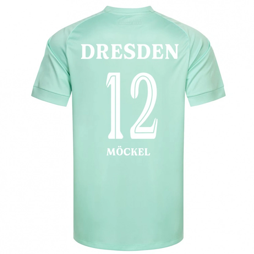 Danxen Kinder Richard Möckel #12 Trikot Hellgrün Weiß Torwarttrikot 2025/26 Schweiz