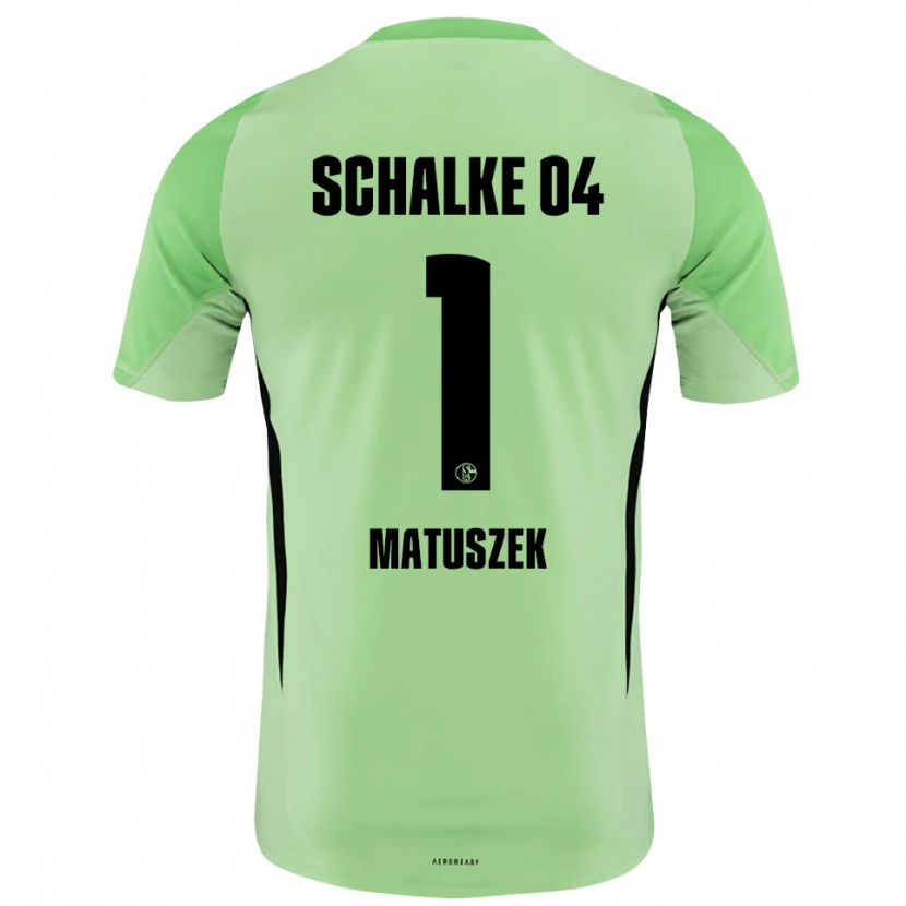 Danxen Kinder Julia Matuszek #1 Trikot Hellgrün Schwarz Torwarttrikot 2025/26 Schweiz