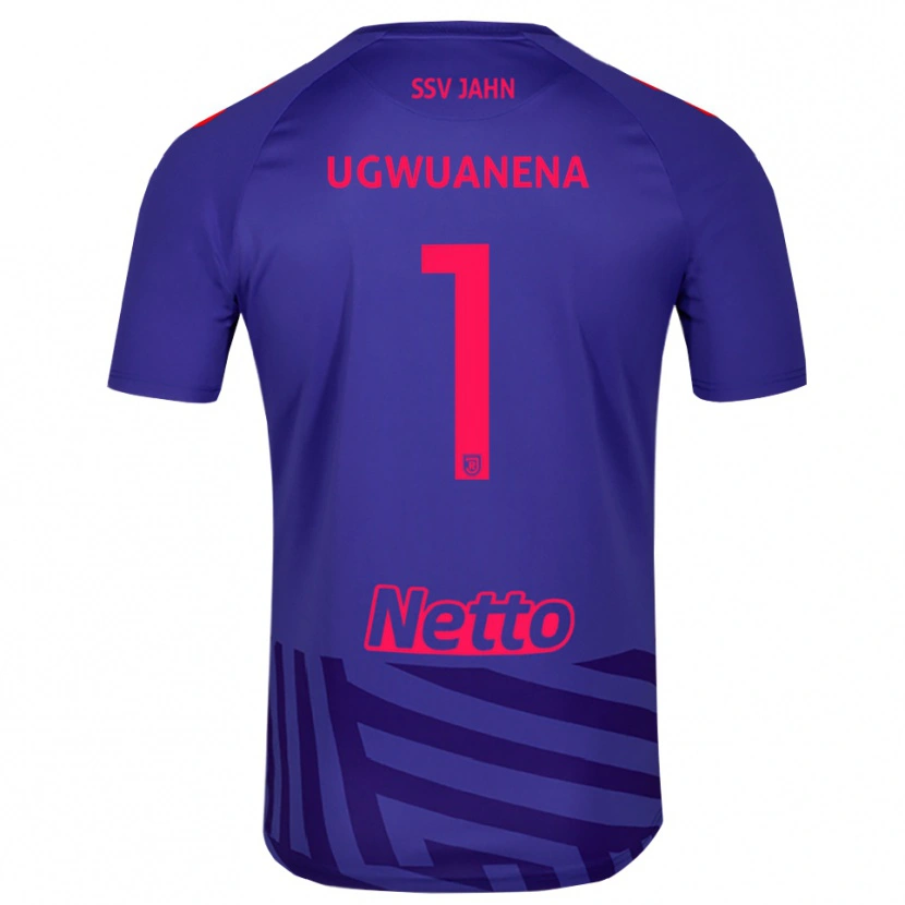 Danxen Kinder Marvellous Ugwuanena #1 Trikot Königsblau Rot Torwarttrikot 2025/26 Schweiz