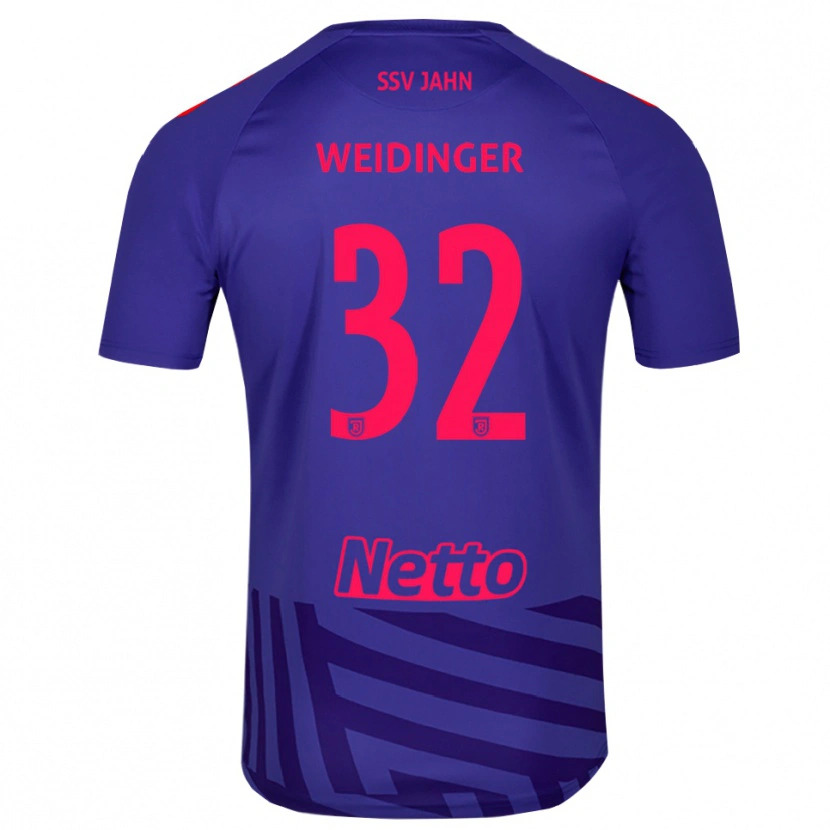Danxen Kinder Alexander Weidinger #32 Trikot Königsblau Rot Torwarttrikot 2025/26 Schweiz